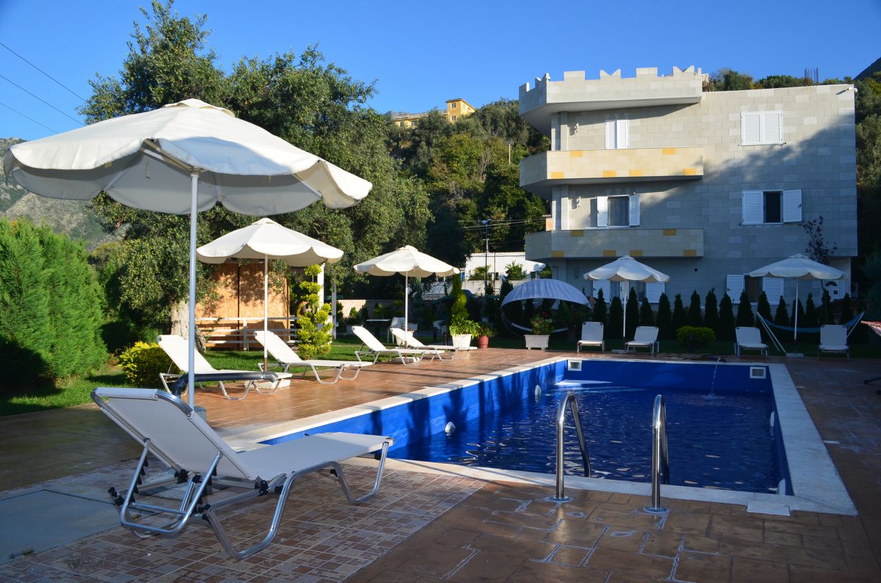 Holiday Villa Apartements with pool in Borsh, Saranda, Albania