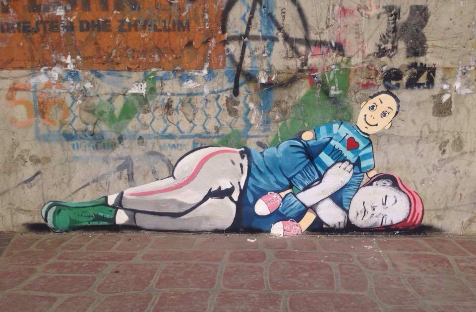 Graffiti Artist Changes Face of Albania’s Capital
