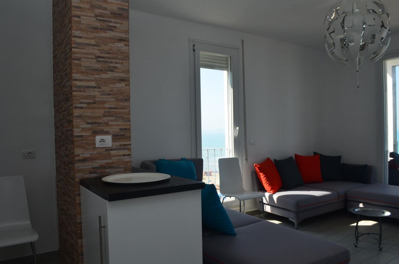 Sea View Holiday Apartment For Rent In Durres