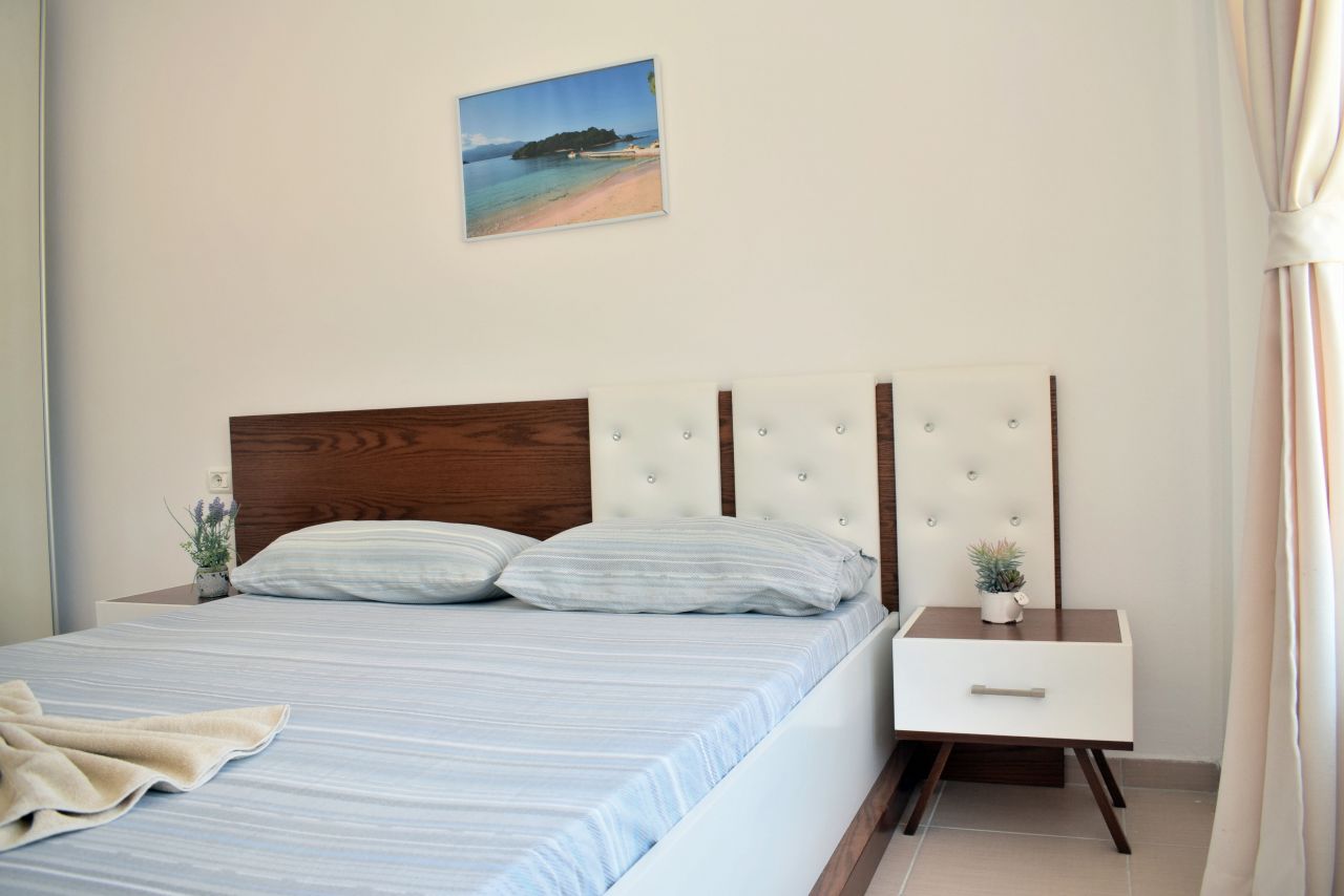 Apartman Kiadó A Lalzy Bay, Durres, a tengerparton az Adriai-tenger