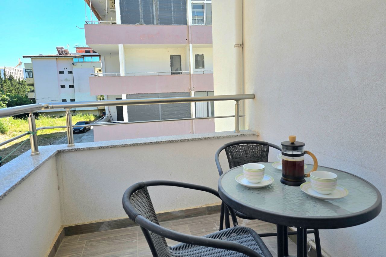 Albania Holiday Apartment For Rent In Durres Beachfront With Two Bedrooms For Five People