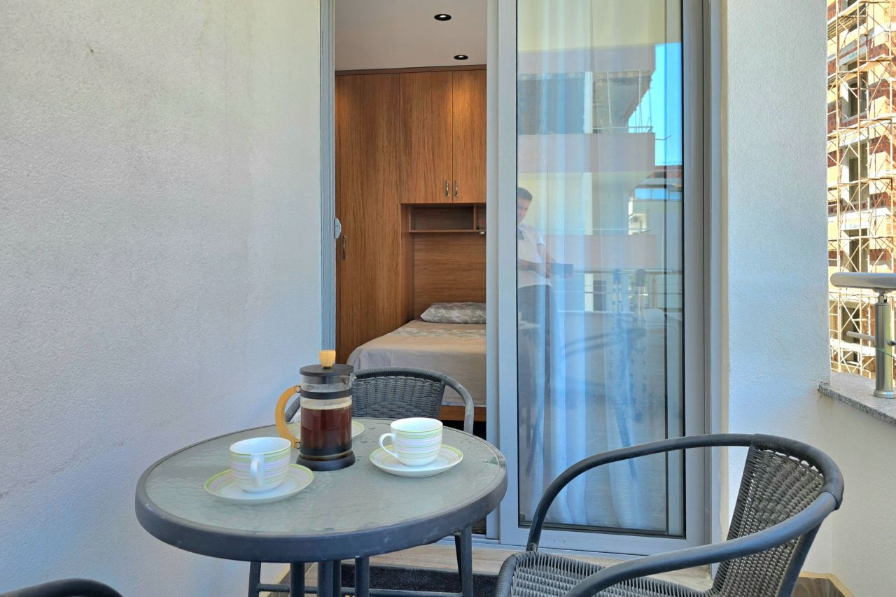 Albania Holiday Apartment For Rent In Durres Beachfront With Two Bedrooms For Five People