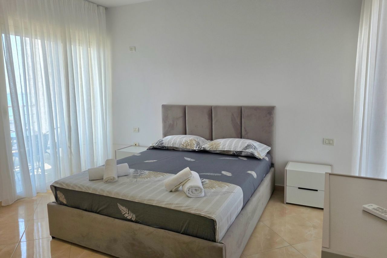 Seaview Holiday Apartment For Rent In Durres, Albania