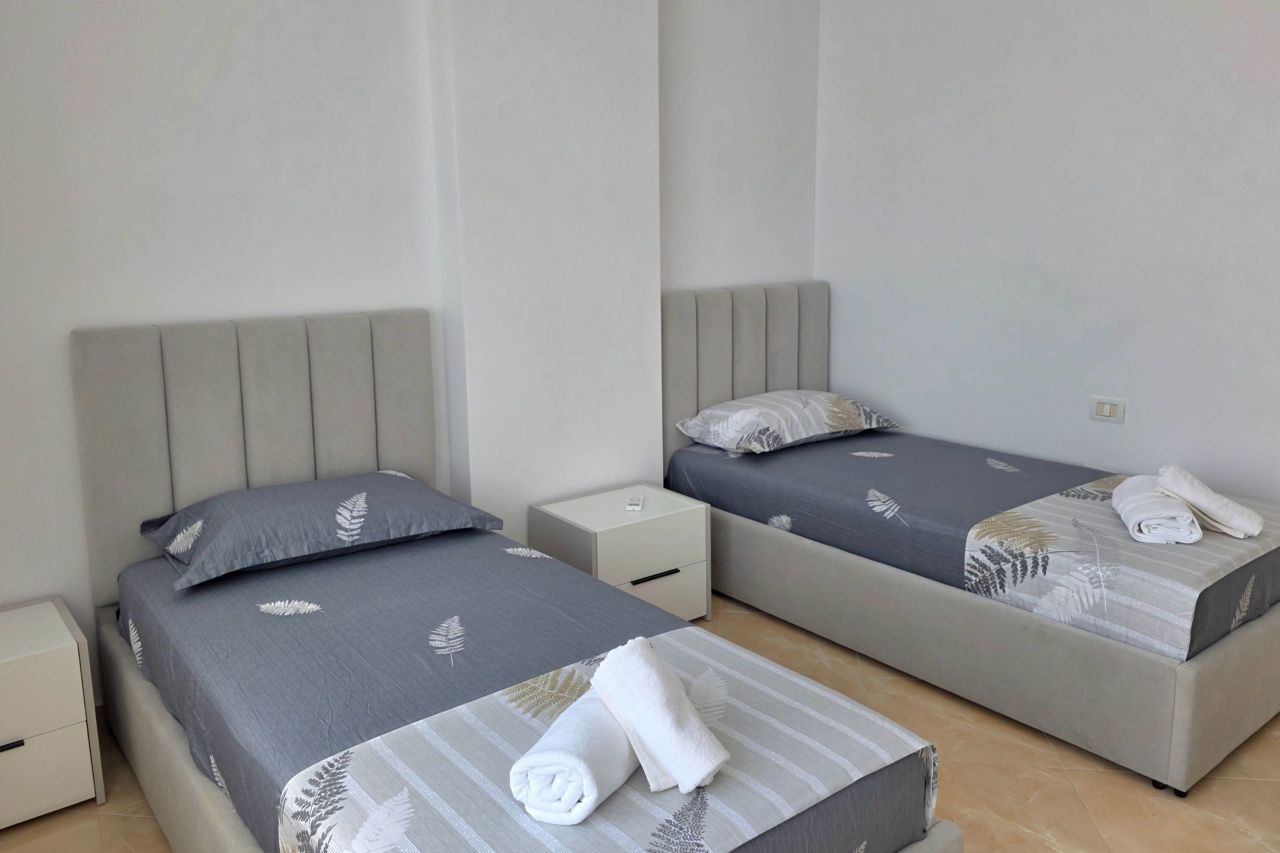 Seaview Holiday Apartment For Rent In Durres, Albania