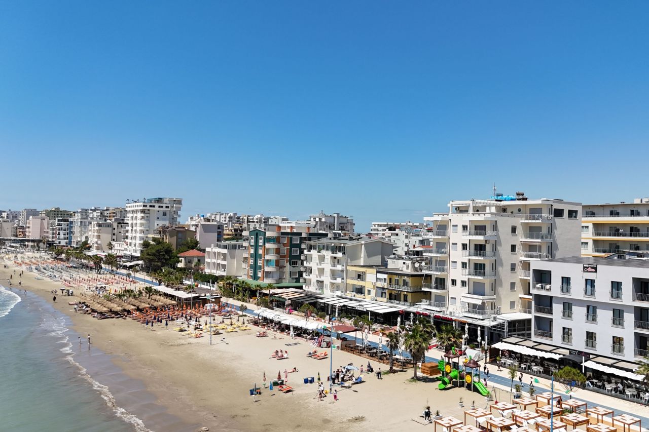 Seaview Holiday Apartment For Rent In Durres, Albania