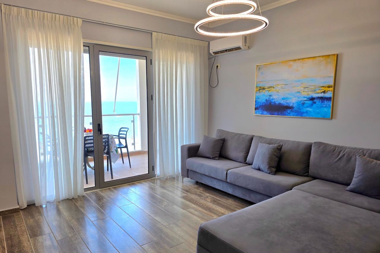 Beachfront And Sea View Holiday Apartment In Durres Albania