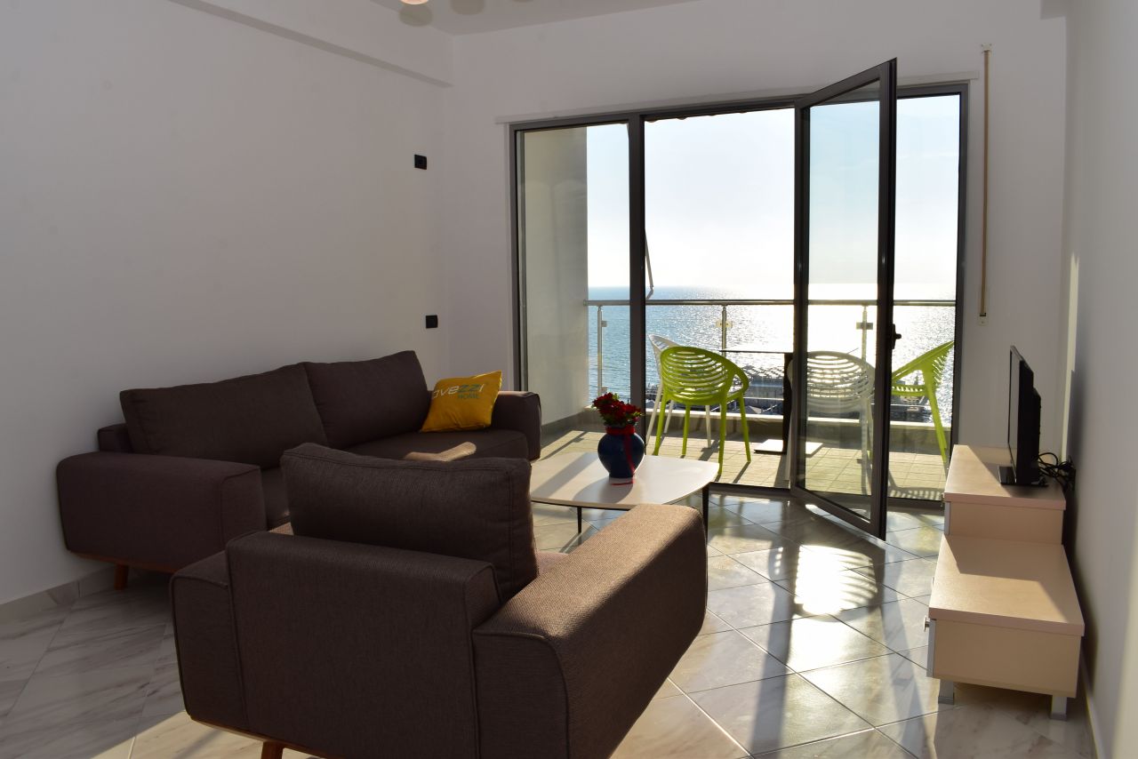 Holiday Rental Apartment With Full Sea View For Rent In Durres Albania