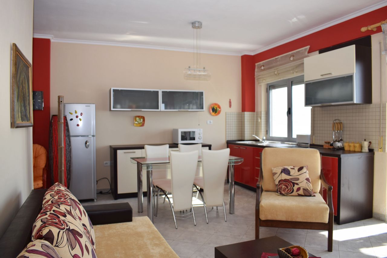Apartament pushimi ne Durres me pamje te plote nga deti