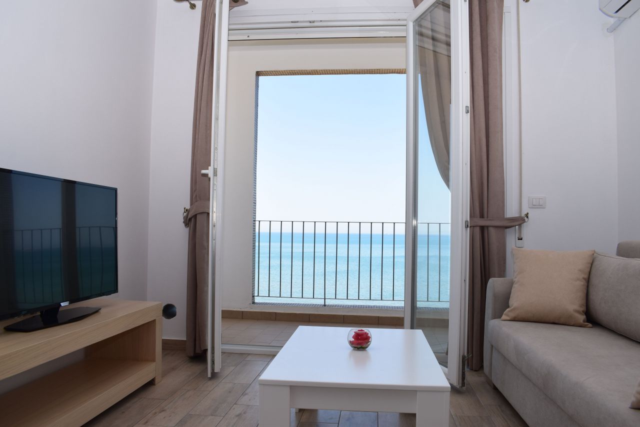 One Bedroom Apartment with Sea View for Rent in Durres
