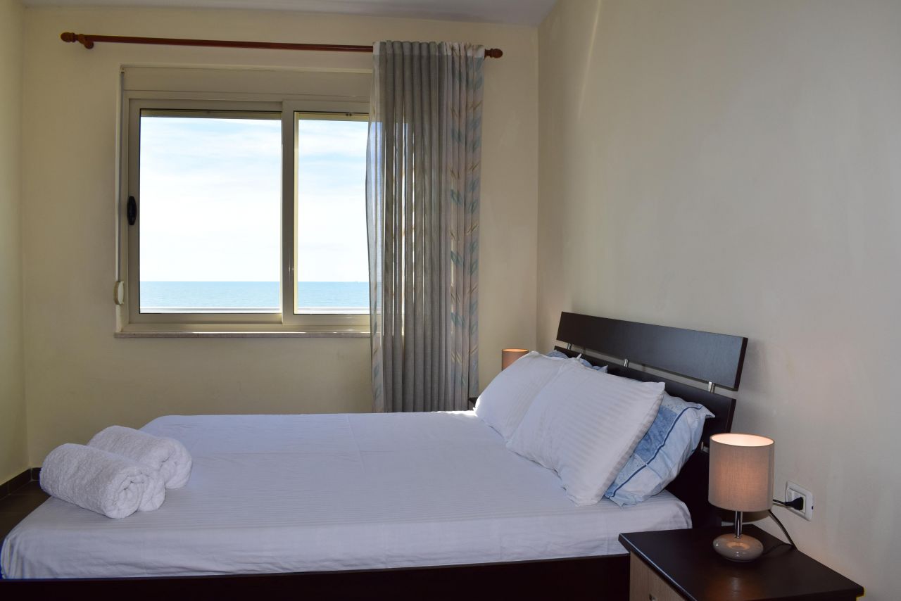 Apartament me nje dhome gjumi me qera per pushime buze detit