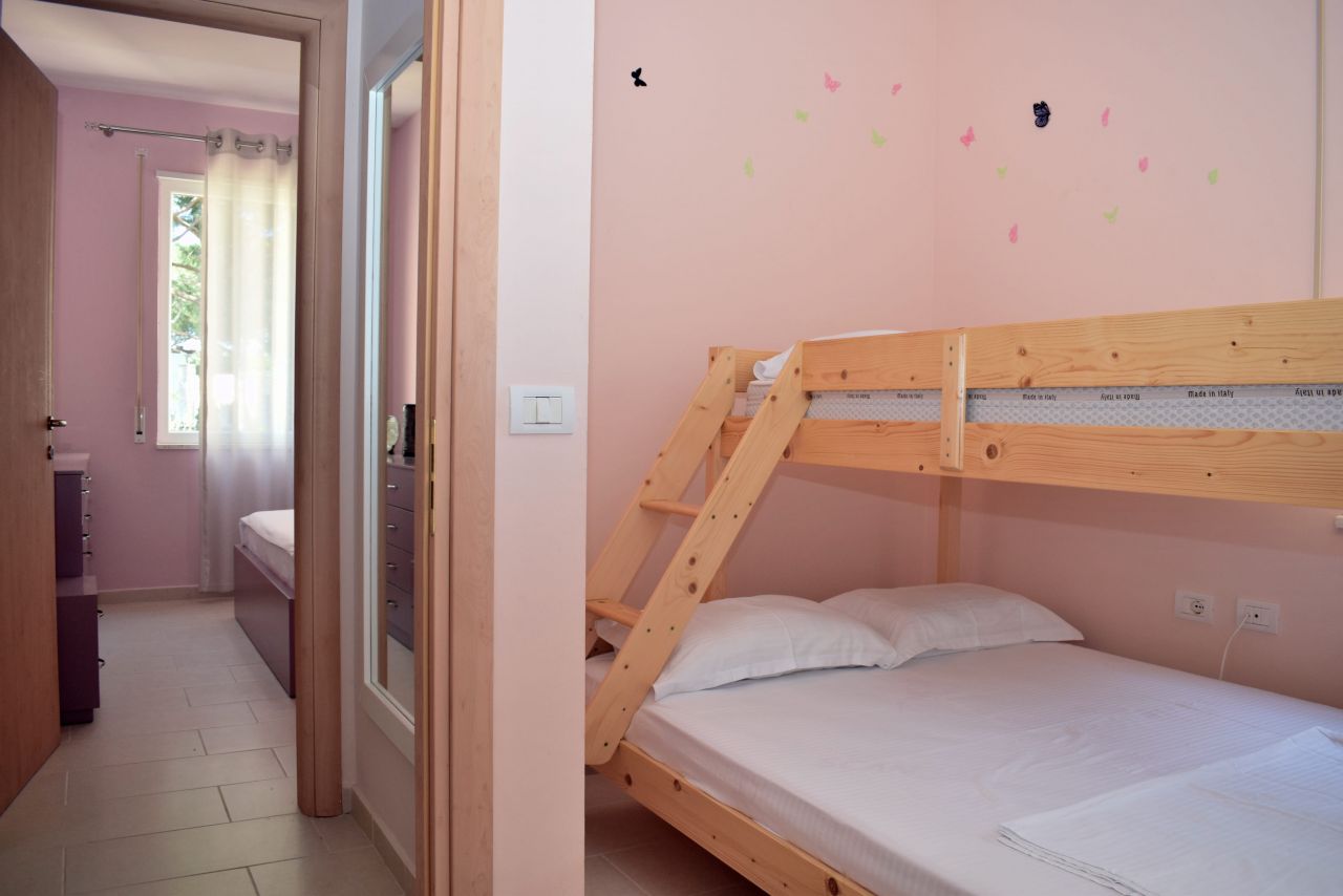 Квартира с двумя спальнями в аренду в Lura 3 Resort Lalzit Bay Albania