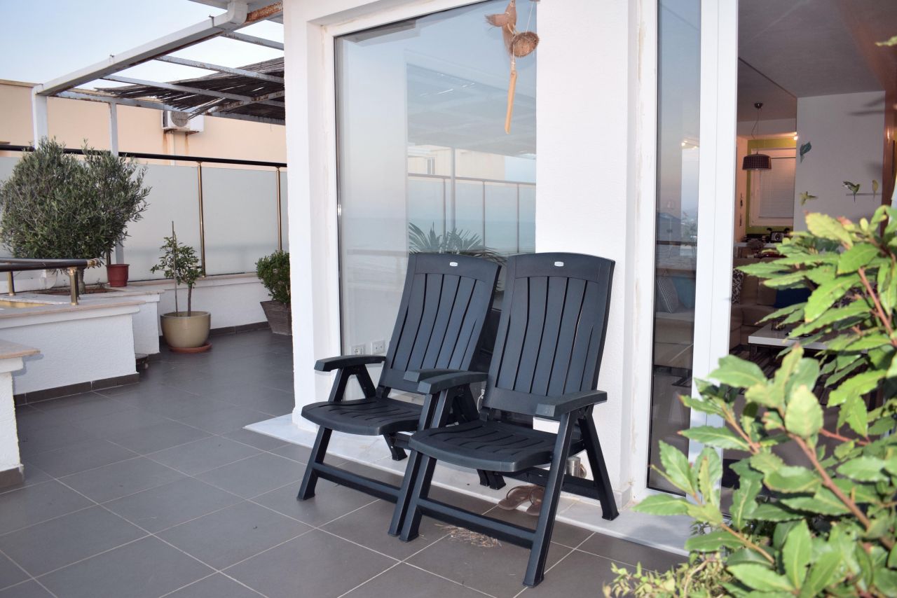 Beachfront Penthouse for Sale in Durres. Apartments for sale in Albania