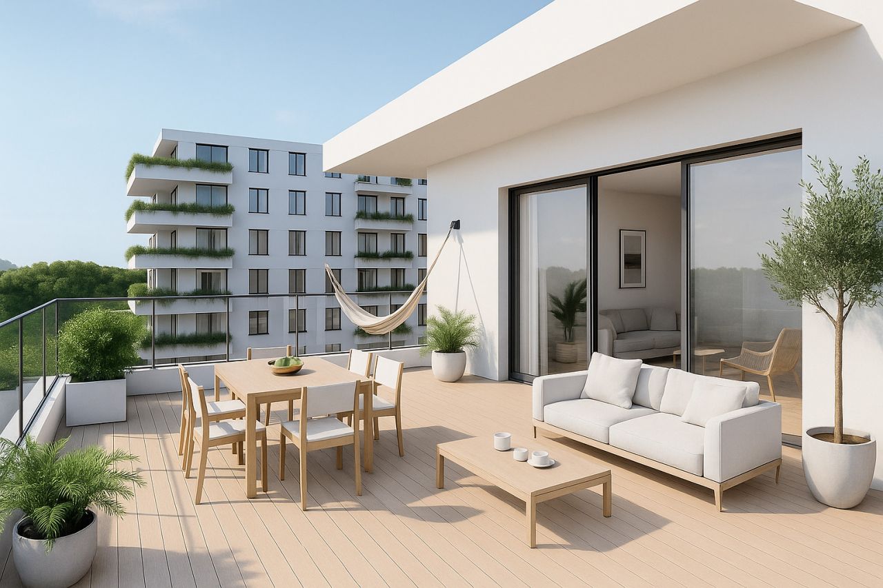 One Bedroom Garden Apartment For Sale in Lalzit Retreat Lalzit Bay Durres Albania