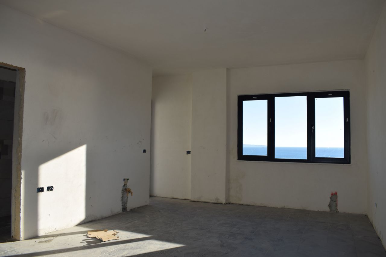 Квартира с видом на море на продажу в городе Дуррес