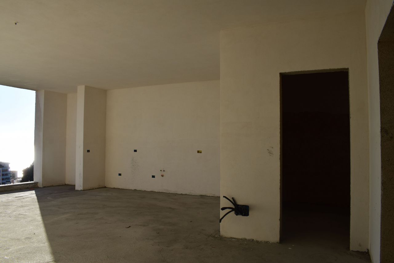 Tengerre Néző Apartman Durres Városában Egy Hálószobás Apartman