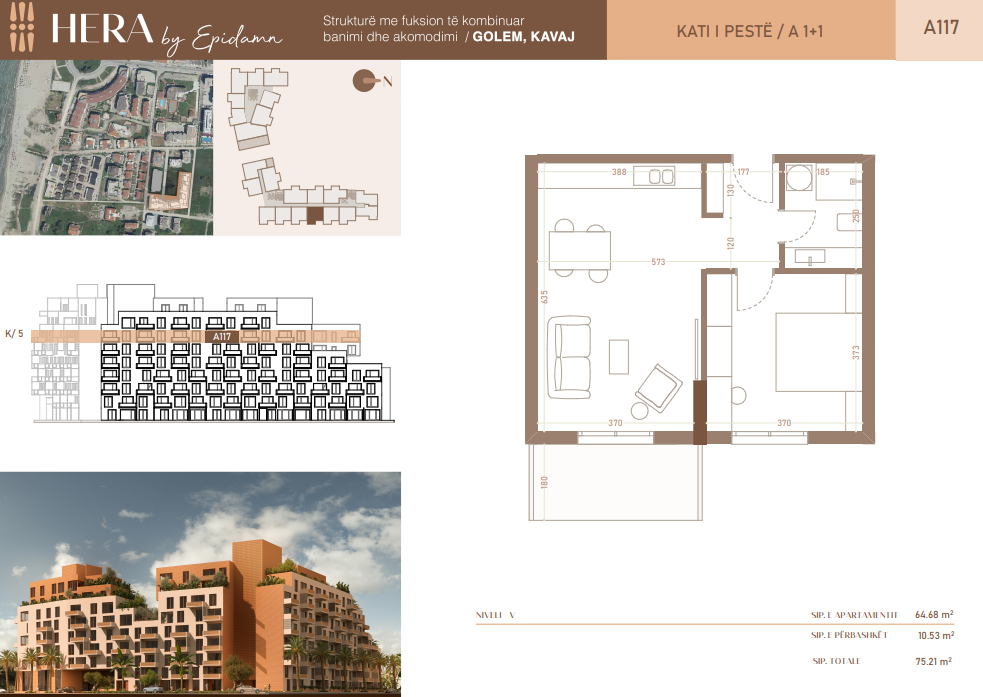 Apartment For Sale In Durres Beach Albania  Bedroom 