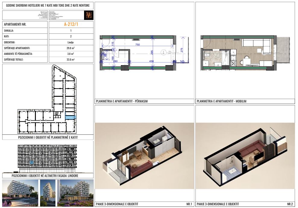 New Studio For Sale Dragoti 2 Residence In Golem Durres Albania