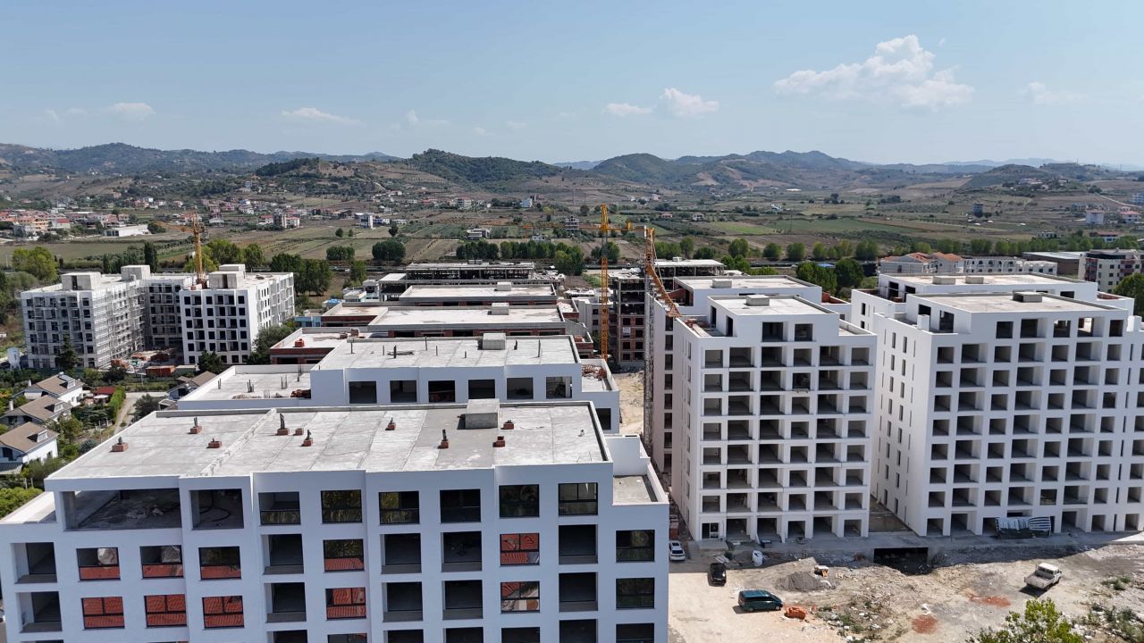 New Apartment For Sale In Golem Area Durres Albania In A New Residencial Complex Under Construction Near The Sea