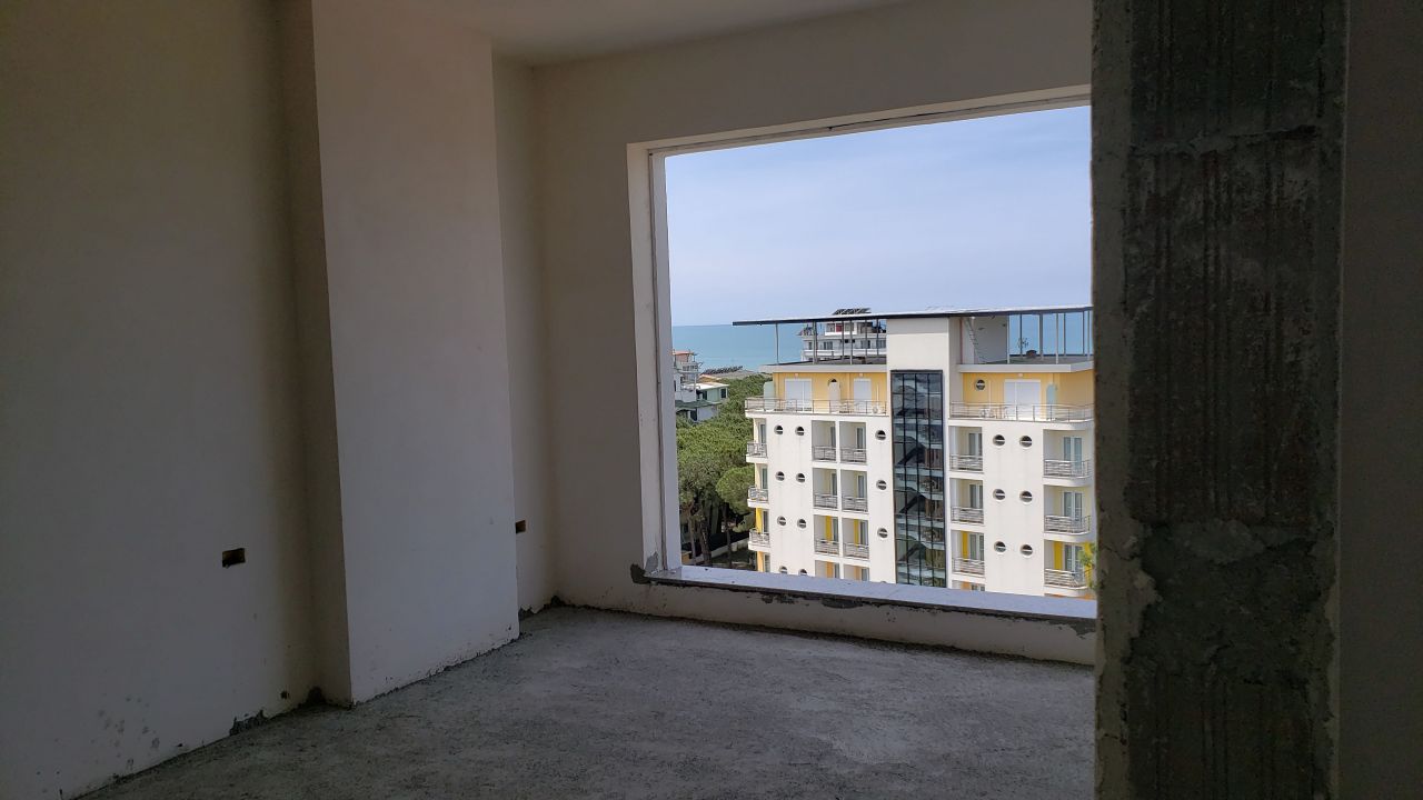 Wohnung Zum Verkauf In Golem Durres Albanien, In Bester Lage, Nur Wenige Meter Vom Meer Entfernt