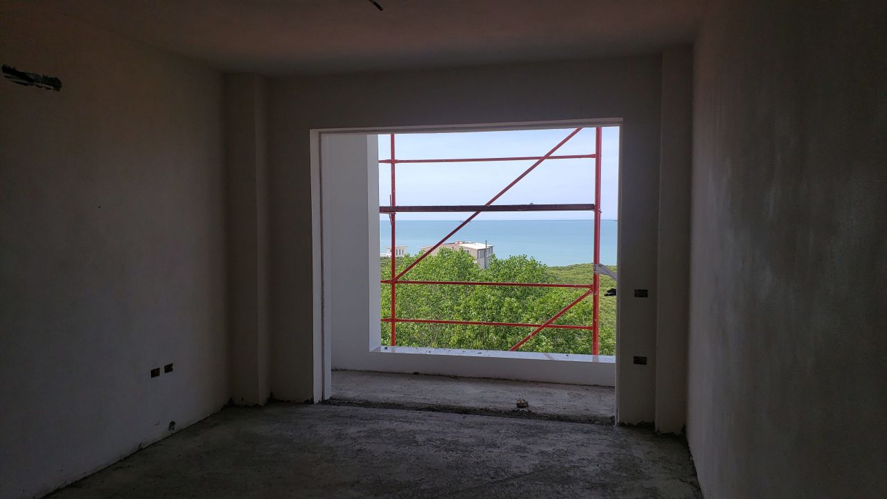 Zwei-Zimmer-Wohnung Zum Verkauf In Einem Neuen Gebäude Mit Meerblick In Golem Durres Albanien In Bester Lage