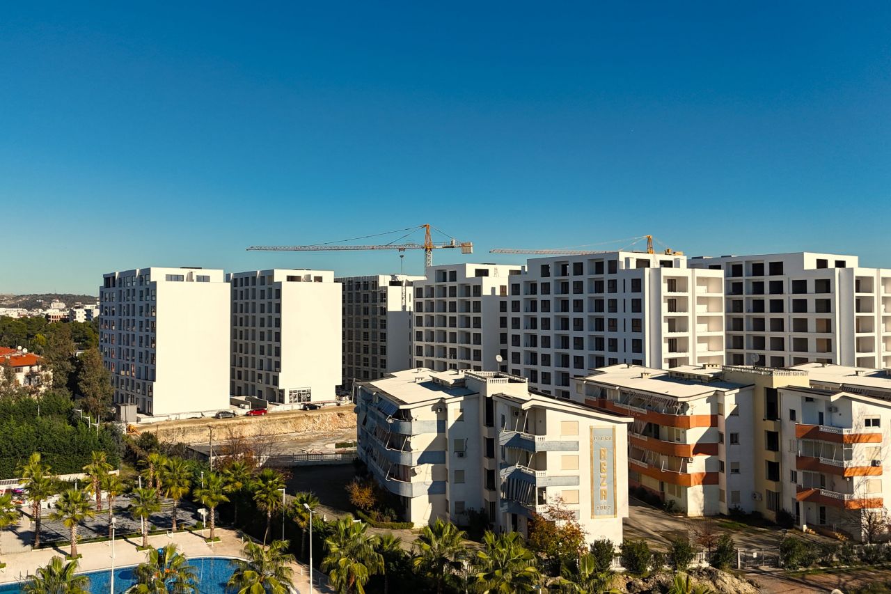 Zwei-Zimmer-Wohnung Zum Verkauf In Einem Neuen Gebäude Mit Meerblick In Golem Durres Albanien In Bester Lage