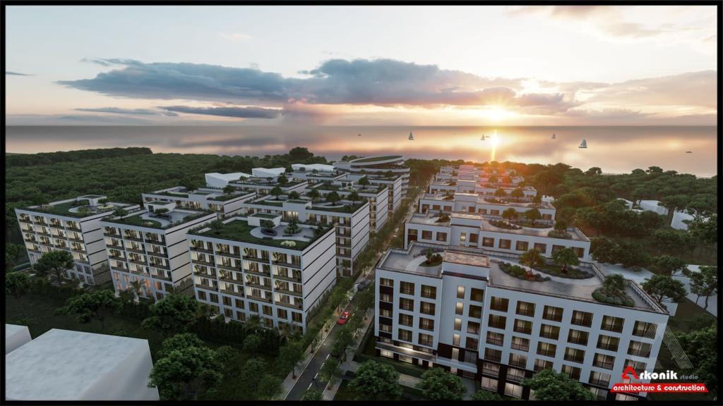 Новые квартиры на продажу в Голем Дуррес с видом на море