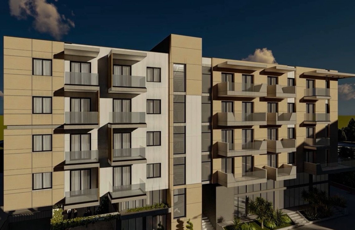Albania Real Estate In Durres. New Apartments For In A New Residence Under Construction