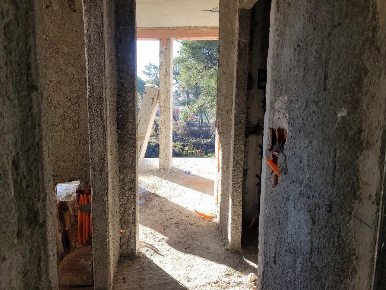 Nye Leiligheter Til Salgs I Golem Durres Albania Bygning Under Bygging Bare Noen Få Meter Fra Havet