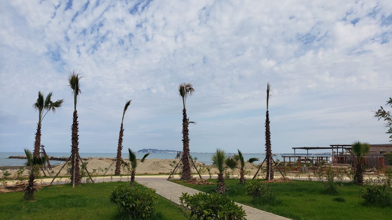 Seaview Apartments Under Construction For Sale In Front Of The Sea In Golem Durres Albania