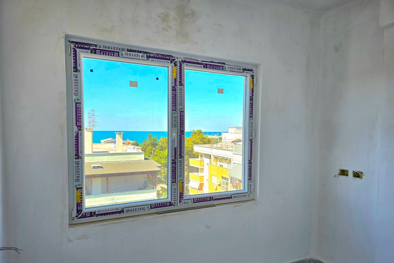 Apartment For Sale In Golem Durres Albania, In A New Residence Under Construction, Close To The Beach