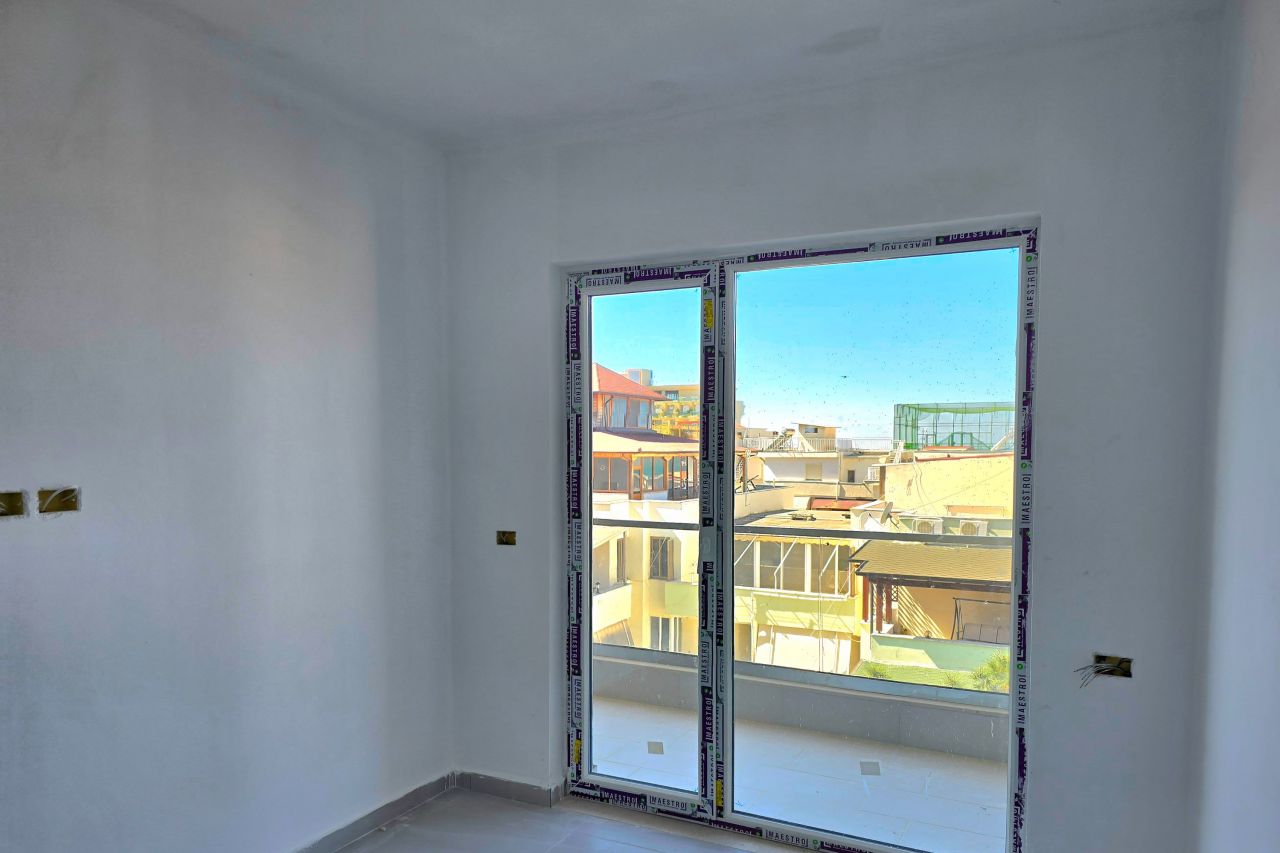 Продается квартира в Големе, Дуррес, Албания, всего в нескольких метрах от моря, в новой строящейся резиденции