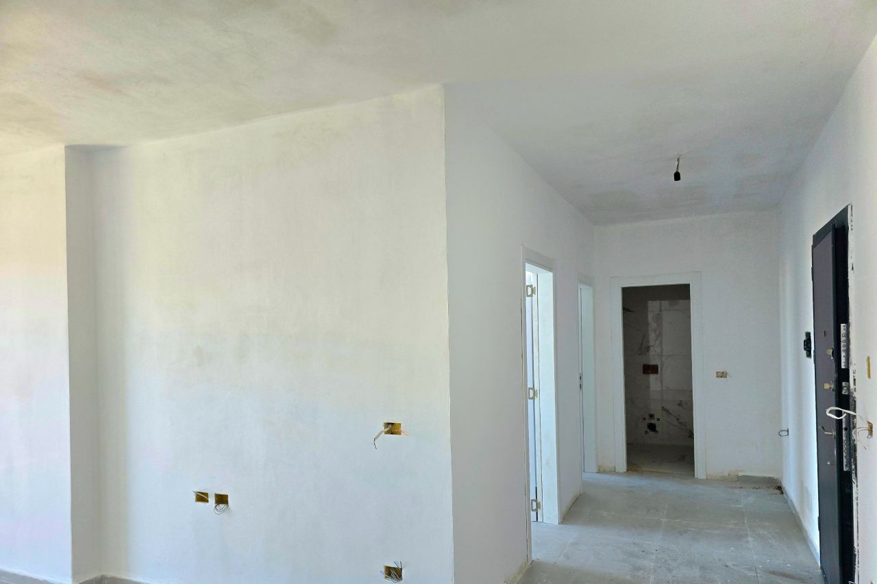 Új 1 Hálószobás Lakás Eladó Golem Durresben Albániában Csak Néhány Méterre A Tengertől