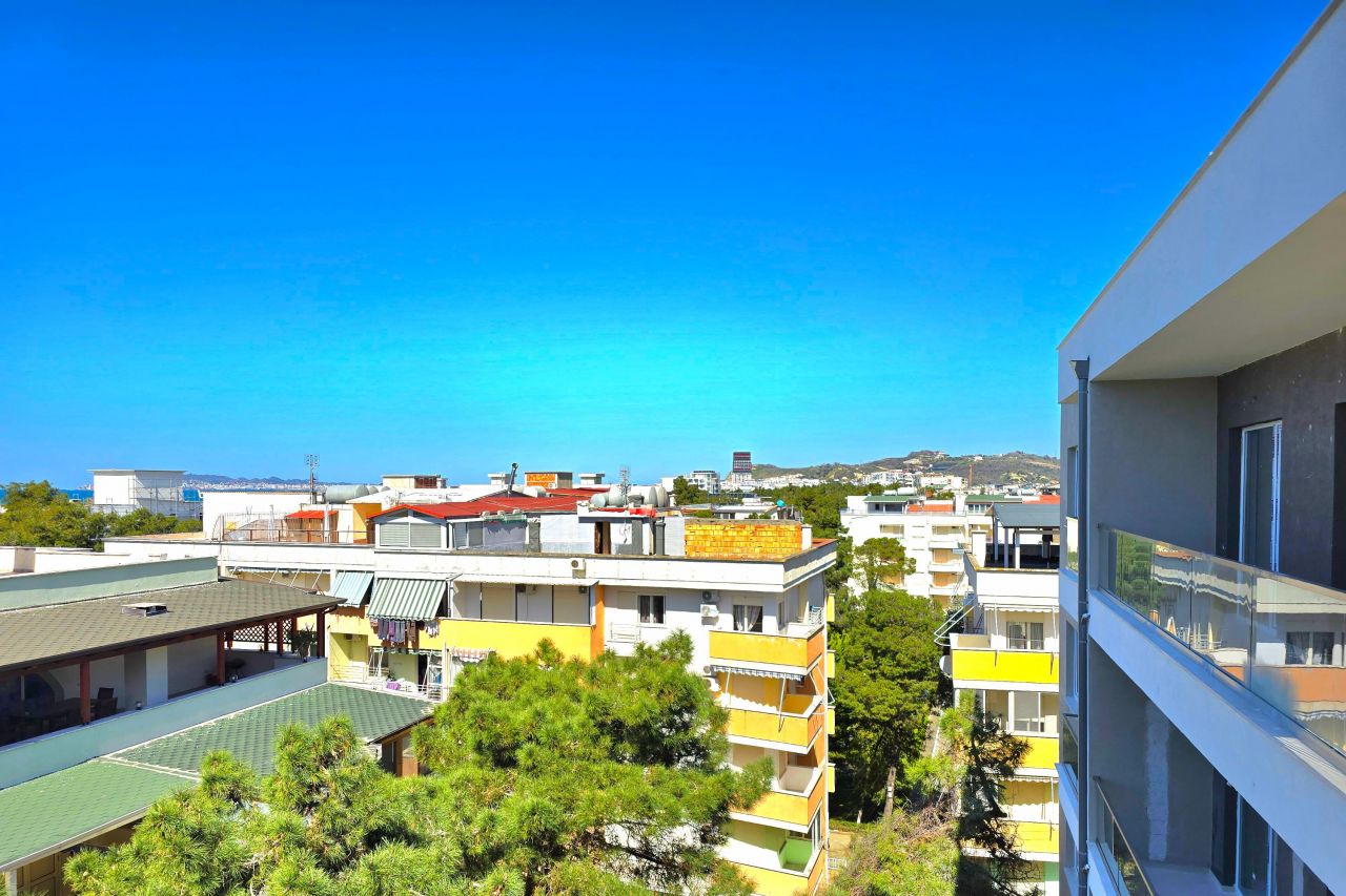 Новая двухкомнатная квартира на продажу в Големе Дуррес Албания всего в нескольких метрах от моря