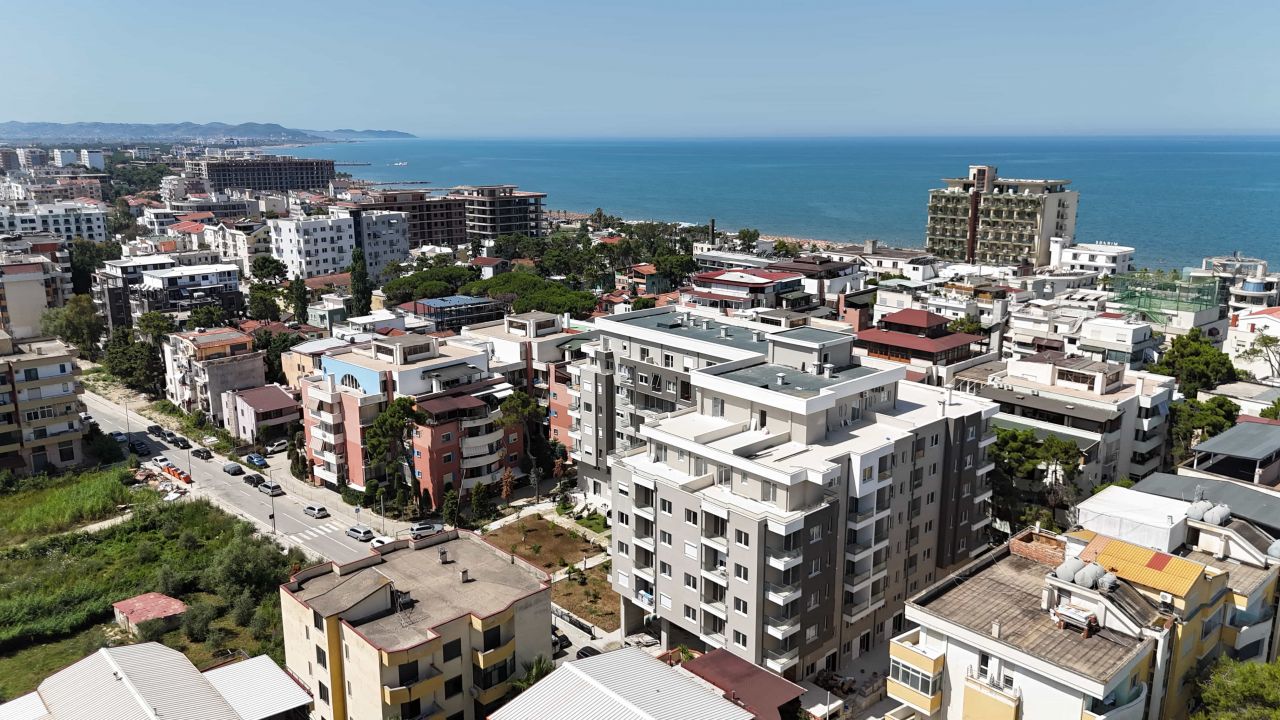 Neue Wohnung Mit Einem Schlafzimmer Zum Verkauf In Golem Durres Albanien Nur Wenige Meter Vom Meer Entfernt