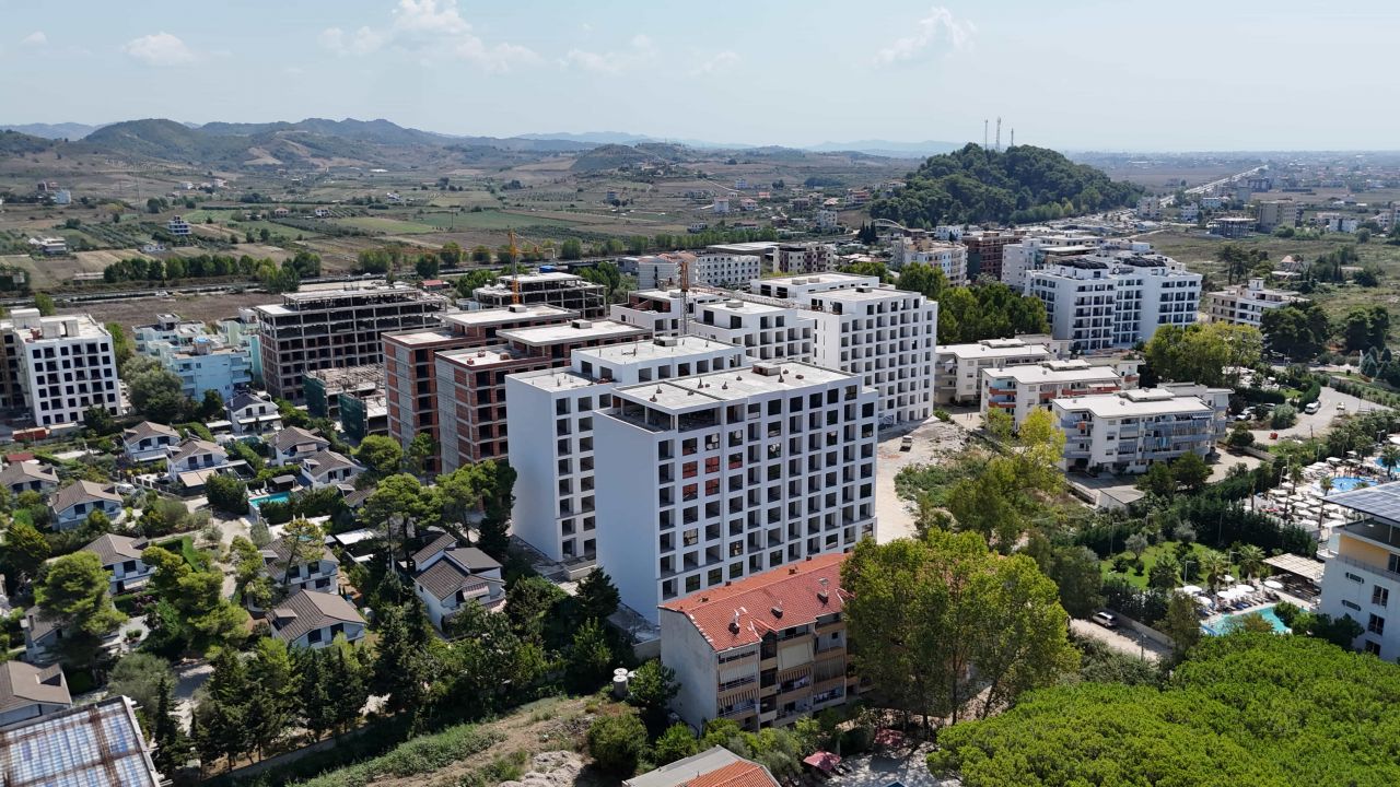 New Apartments For Sale In Golem Durres Albania In A New Complex Near The Sea