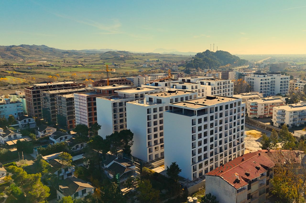 Wohnung Zum Verkauf In Golem Durres, Albanien, In Einem Neuen Gebäude Im Bau, Nahe Am Strand