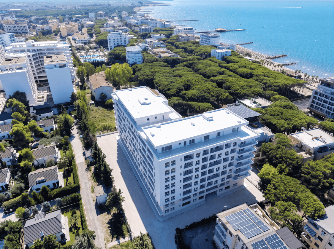 Seaside Apartment with Balcony for Sale in Golem, Durrës