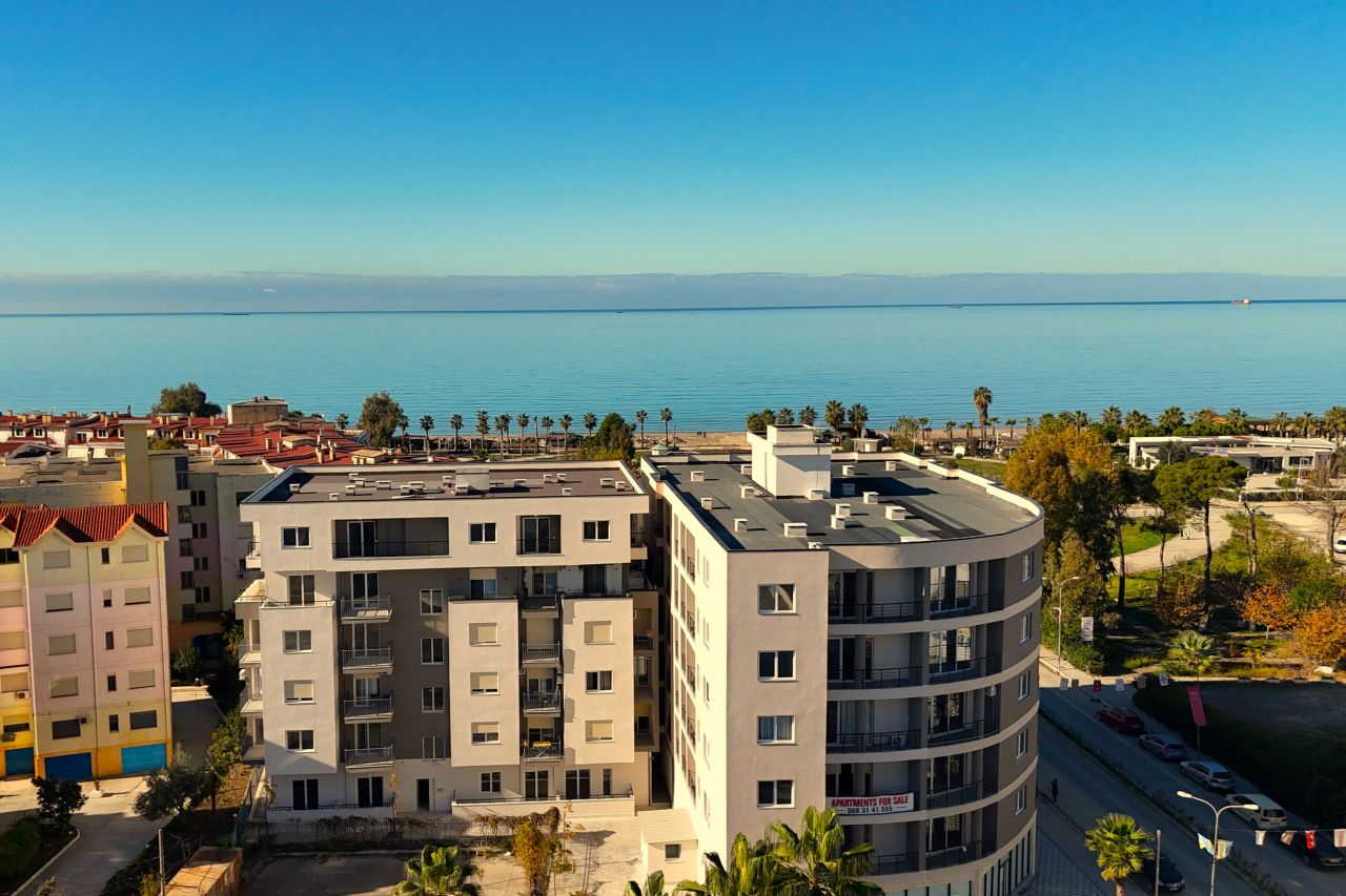 Eladó Lakás Durres Albániában, Csendes Környéken, Közel A Strandhoz