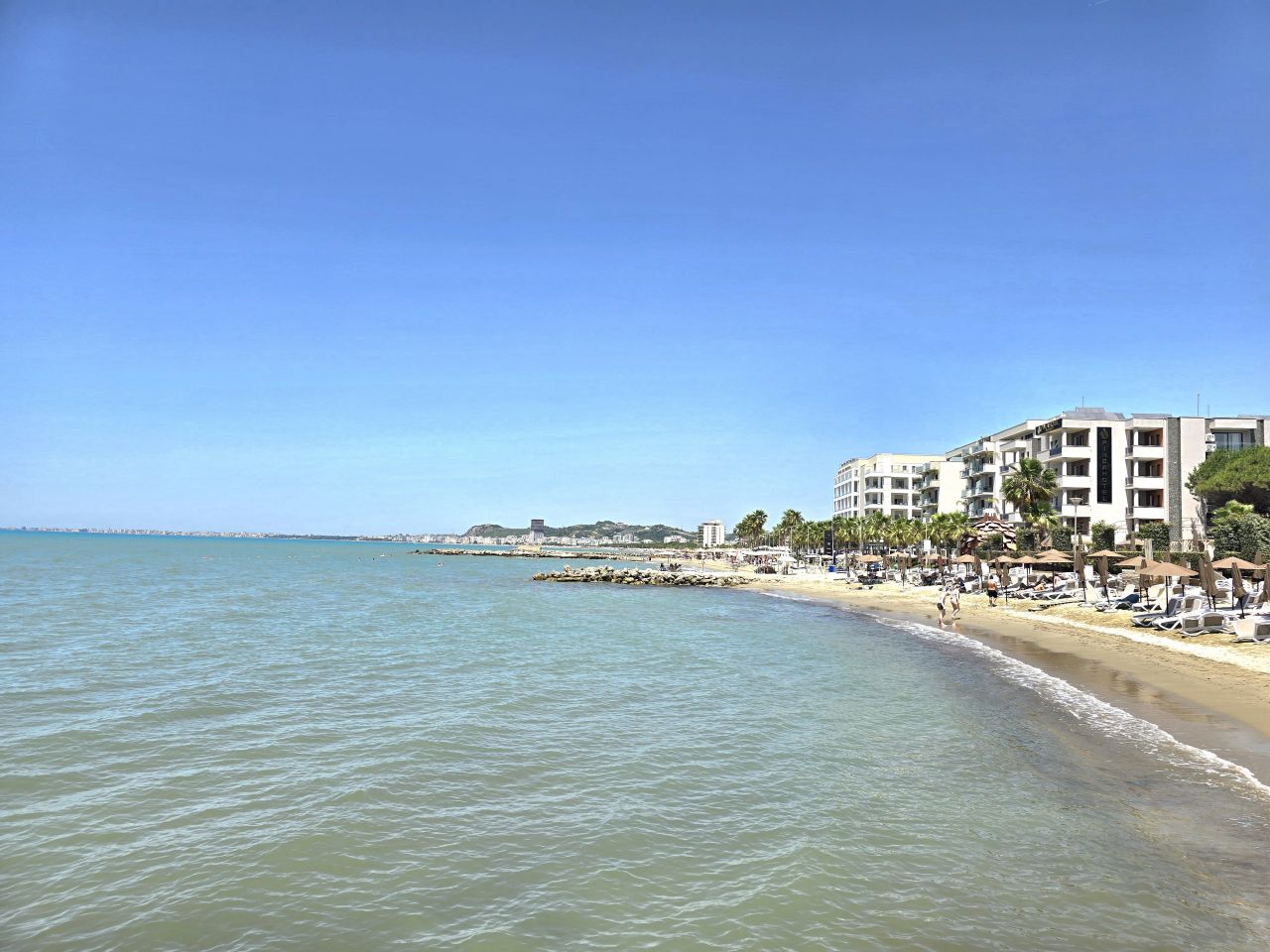 Wohnung Zum Verkauf In Golem Durres, Albanien, In Einem Neuen Gebäude Im Bau, Nahe Am Strand