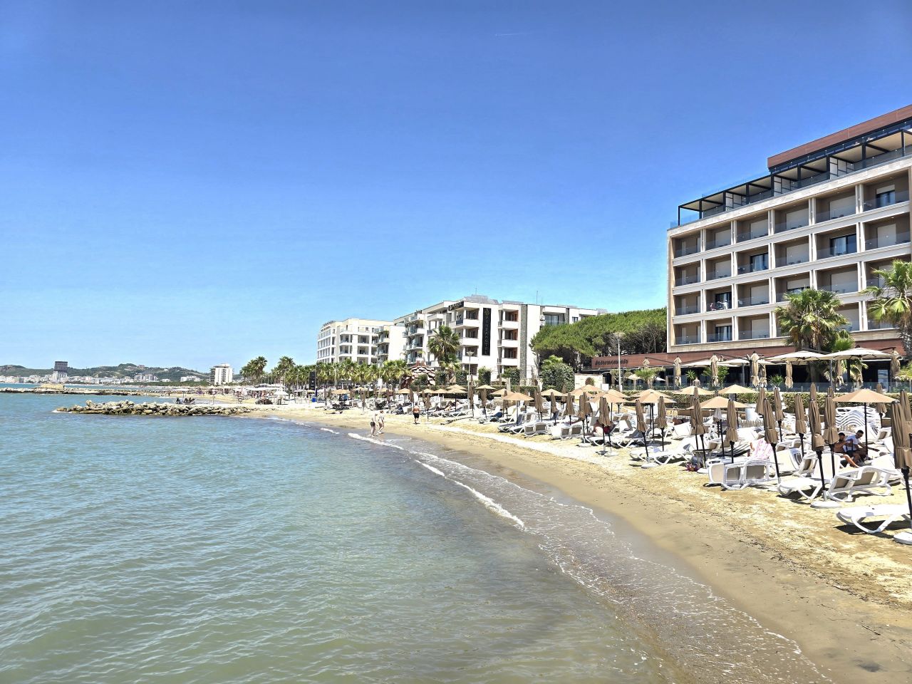 Wohnung Zum Verkauf In Golem Durres, Albanien, In Einem Neuen Gebäude Im Bau, Nahe Am Strand