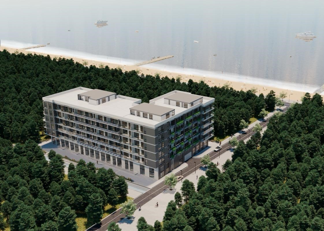 Новая недвижимость на продажу в Големе Дуррес Албания Новое строящееся здание в 50 метрах от моря
