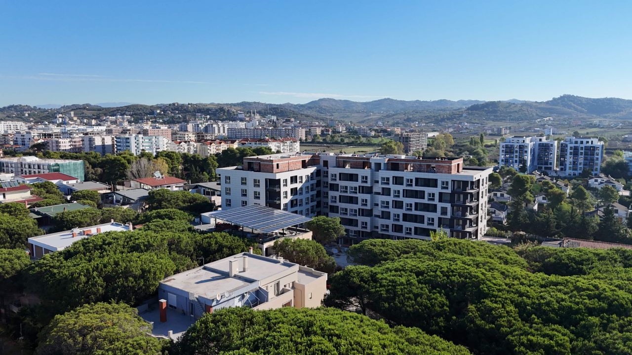 Wohnung Zum Verkauf In Golem Durres, Albanien, In Einem Neuen Gebäude Im Bau, Nahe Am Strand
