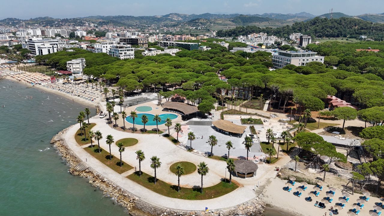  Leilighet Til Salgs I Golem Durres Albania, I En Ny Bygning Under Bygging, Nær Stranden
