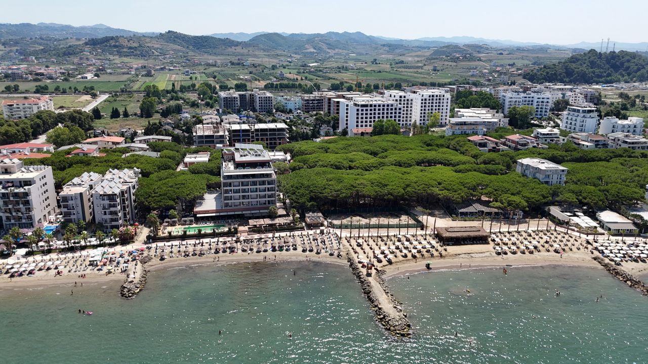 Wohnung Zum Verkauf In Golem Durres, Albanien, In Einem Neuen Gebäude Im Bau, Nahe Am Strand