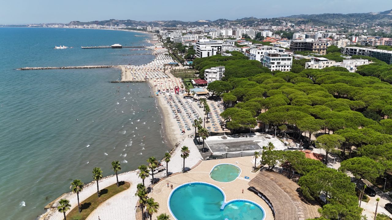  Leilighet Til Salgs I Golem Durres Albania, I En Ny Bygning Under Bygging, Nær Stranden