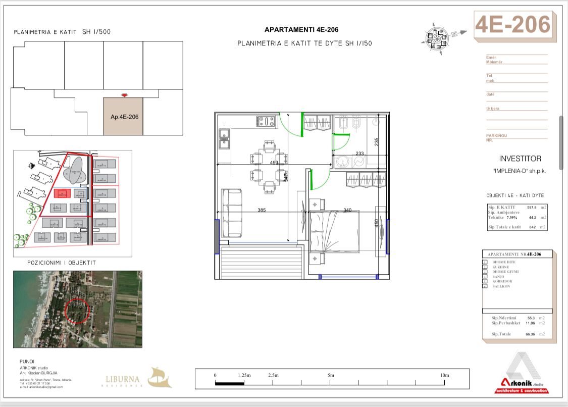Apartment For Sale In Golem Durres Albania
