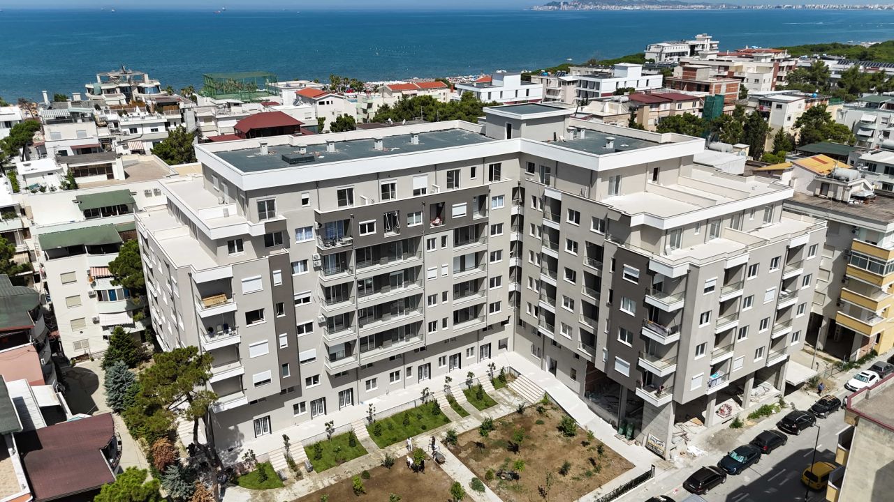 Apartament Ne Shitje Ne Zonen E Golemit Durres Vetem Pak Metra Larg Detit Ne Residence Te Re Ne Ndertim