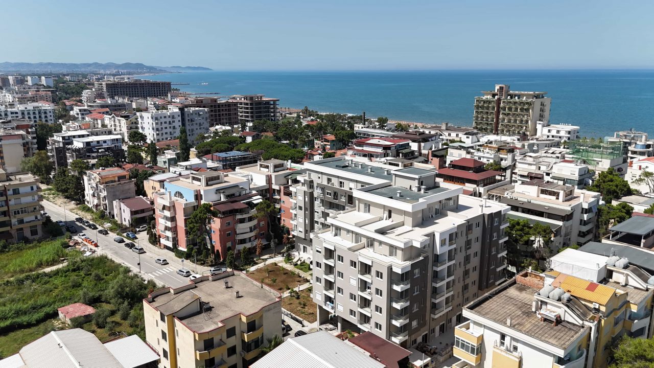 Wohnung Zum Verkauf In Golem Durres, Albanien, Nur Wenige Meter Vom Meer Entfernt, In Einer Neuen Residenz Im Bau