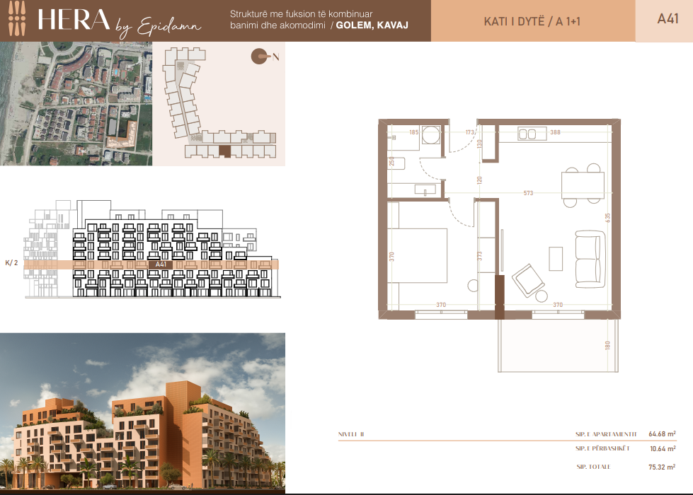 Apartments For Sale In Golem Albania 
