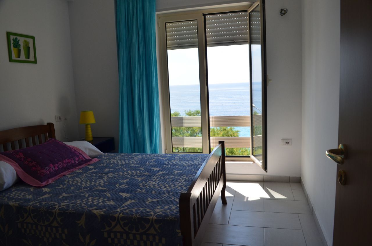mieszkania wakacyjne do wynajęcia w Himara Albanii Riviera. apartamenty w Himara tuż obok plaży